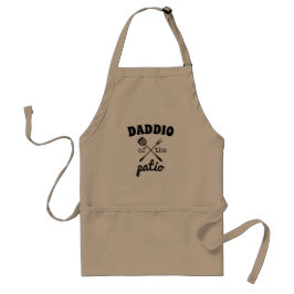 パティオのダディオ ふざけたBBQ スタンダードエプロン
