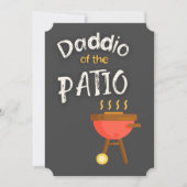 パティオのダディオ – クールパパ! 招待状 (正面)