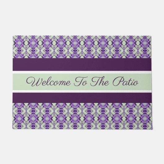 パティオへようこそ ドアマット (正面)
