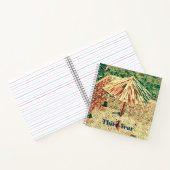 パティオアンブレラハウスモダンシーナリーアート3年目 ノートブック (内部)