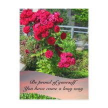 パティオバラと引用文はがき