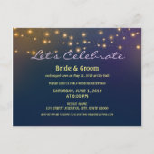 パティオライツウェディングレセプション駆け落ち ポストカード (正面)