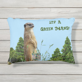 パティオ心地よいグリーンタン アウトドアクッション