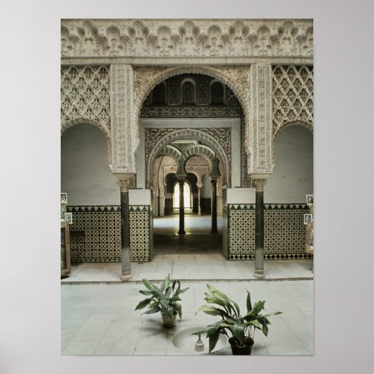 パティオ・デ・ラス・ムネカス、12-14世紀 ポスター (正面)