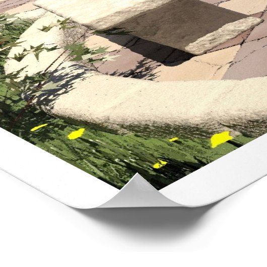 パティオ ポスター (角)