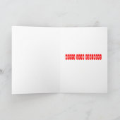 パティキャット18歳の誕生日 カード (内部)