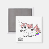 パティコーンウンチ磁石 マグネット (正面/裏面)