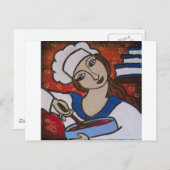 パティシェ ポストカード (正面/裏面)