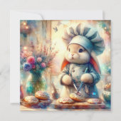 パティシエお洒落シェフイースターバニー シーズンカード (正面)