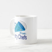 パティシエのために大声で叫ぶ コーヒーマグカップ (正面左)