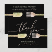 パティシエのパン屋さん、ありがとう ポストカード (正面/裏面)