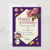 パティシエへ カード (正面)