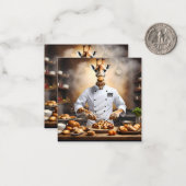 パティシエ・キリン:新たな高みに達する。 ノートカード (正面/裏面インサイチュ)