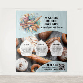 パティシエ　デザート　スイーツ　ケーキ　パン職人 タペストリー