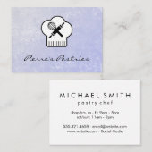 パティシエ 名刺 (正面/裏面)