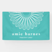 パティシシェフウィスクロゴケータリングベーカリーBusiness C 横断幕 (横)