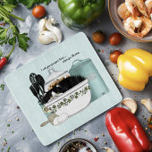 パティシシェフキャットブルー カッティングボード