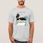 パティシシェフキャットブルー Tシャツ (正面)