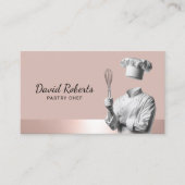 パティシシェフモダンバラ金ゴールドベーカリー 名刺 (正面)