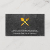 パティシシェフ |ウィスク 名刺 (裏面)