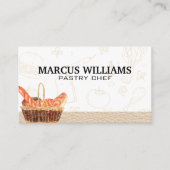 パティシシェフ | パンかご 名刺 (正面)