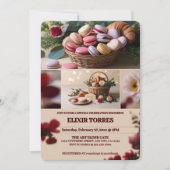 パティスシリーズマカロン誌テーマ 招待状 (正面)