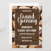 パティスリーオープンの招待状 招待状 (正面/裏面)