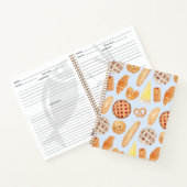 パティスリーフランスのベーカリーパティシリーパンレシピ ノートブック (内部)