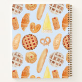 パティスリーフランスのベーカリーパティシリーパンレシピ ノートブック (裏面)