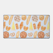 パティスリーフランスのベーカリーパティシリーブレッドフードアート デスクマット (正面)