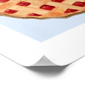 パティスリーフランスのベーカリーパティシリーブレッドフードアート ポスター (角)