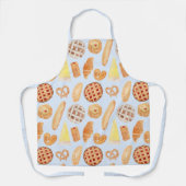 パティスリーフランスのベーカリーペストリーのパン料理アートのthr エプロン (正面)