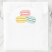 パティスリー・スウィートケーキ 楕円形シール (バッグ)