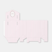 パティスレフランスのブランジェリーピンクストライプ フェイバーボックス (折り畳みなし)