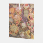 パティッセリーデプロヴァンスフランスのケーキ ガラスオーナメント (正面左)