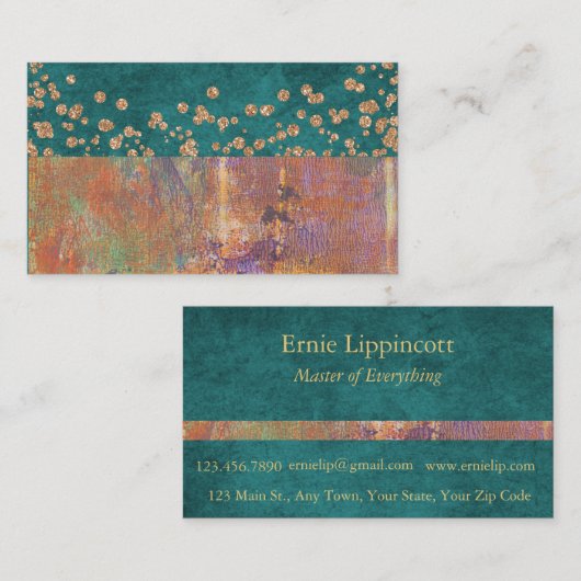 パティナグラモール 名刺 (正面/裏面)