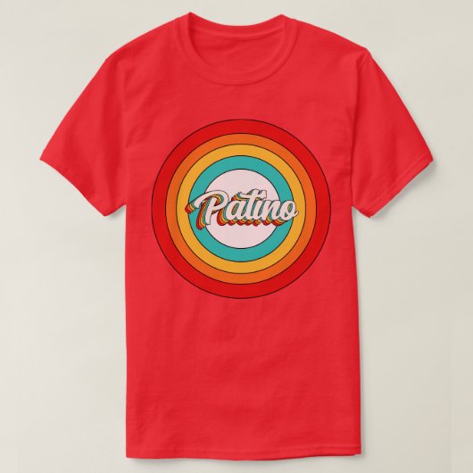 パティノネームシャツパティノサークル Tシャツ (デザイン正面)