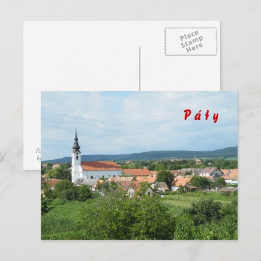 パティ ポストカード (正面/裏面)