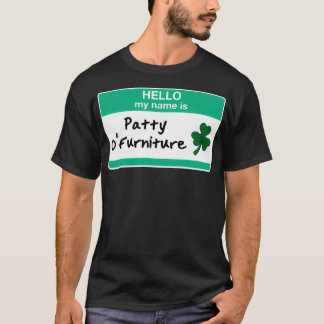 パティO家具おもしろいSt patricks day Tシャツ