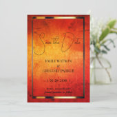 パテグランジィナヴィンテージのバックグラウンド日付の保存 セーブザデート (スタンド正面)