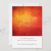 パテグランジィナヴィンテージのバックグラウンド日付の保存 セーブザデート (裏面)