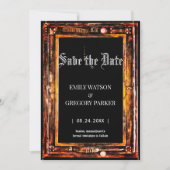 パテグランジィナヴィンテージのバックグラウンド日付の保存 セーブザデート (正面)