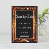 パテグランジィナヴィンテージのバックグラウンド日付の保存 セーブザデート (スタンド正面)