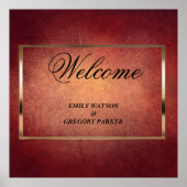 パテグランジナヴィンテージ背景 ポスター (正面)