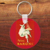 パテスバローニカピエロヴィンテージ広告 キーホルダー (正面)