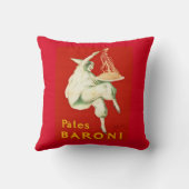 パテスバローニカピエロヴィンテージ広告 クッション (裏面)