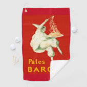 パテスバローニカピエロヴィンテージ広告 ゴルフタオル (インサイチュ)