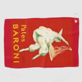 パテスバローニカピエロヴィンテージ広告 ゴルフタオル (横)