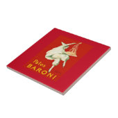 パテスバローニカピエロヴィンテージ広告 タイル (側面)