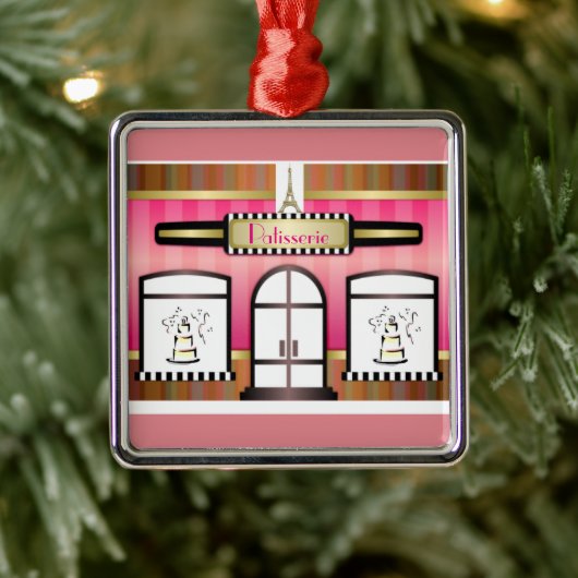 パテフランスのスリーエッフェルタワーパリオーナメント メタルオーナメント (ツリー)